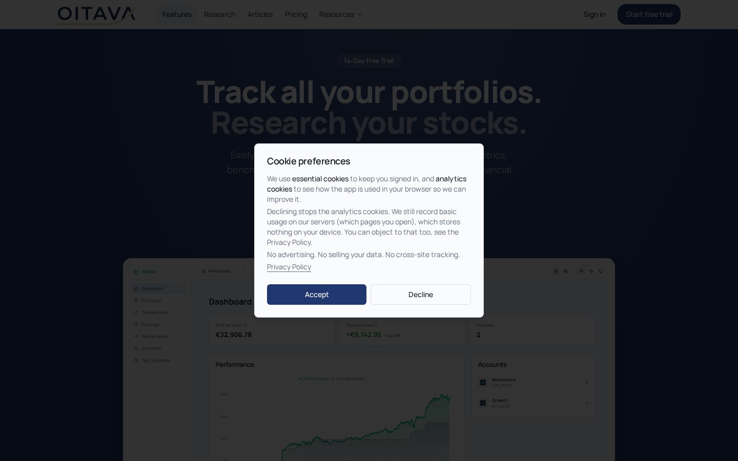 Oitava Homepage
