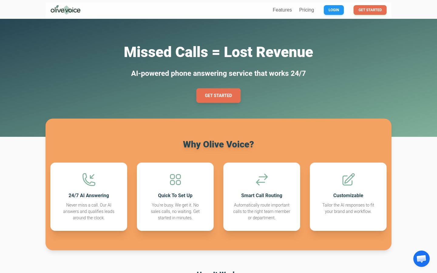 Olive Voice Homepage