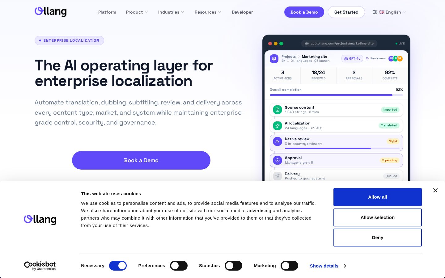 Ollang DX Homepage