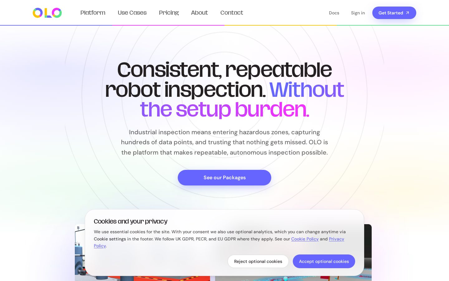 OLO Robotics Homepage