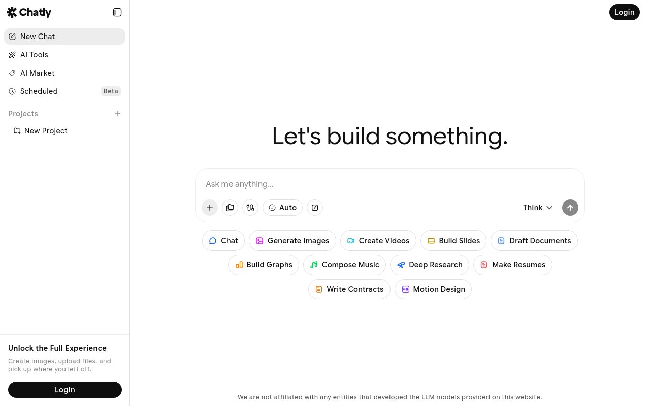 OmniAgent by Chatly homepage