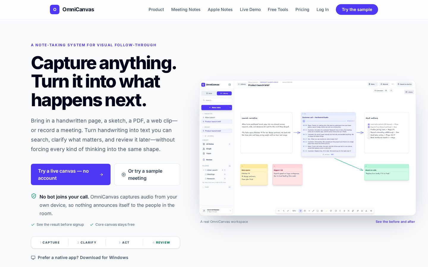 OmniCanvas Homepage