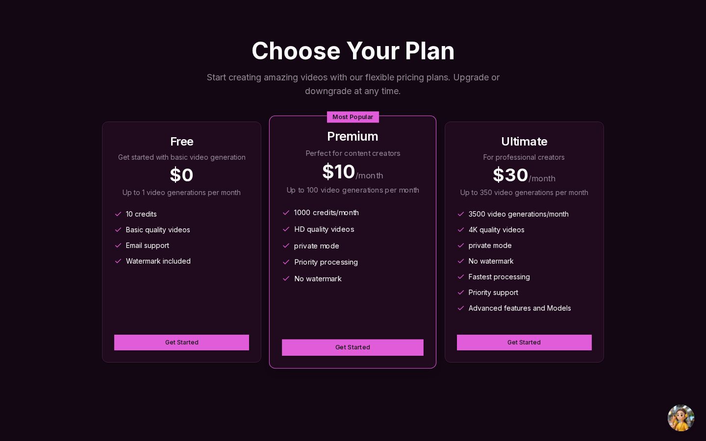 Omnigen Studio Pricing