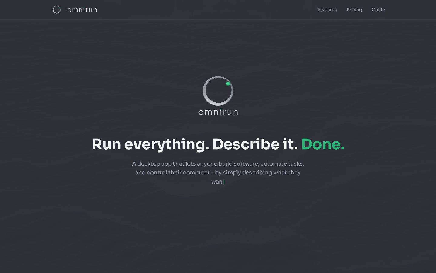 omnirun Homepage
