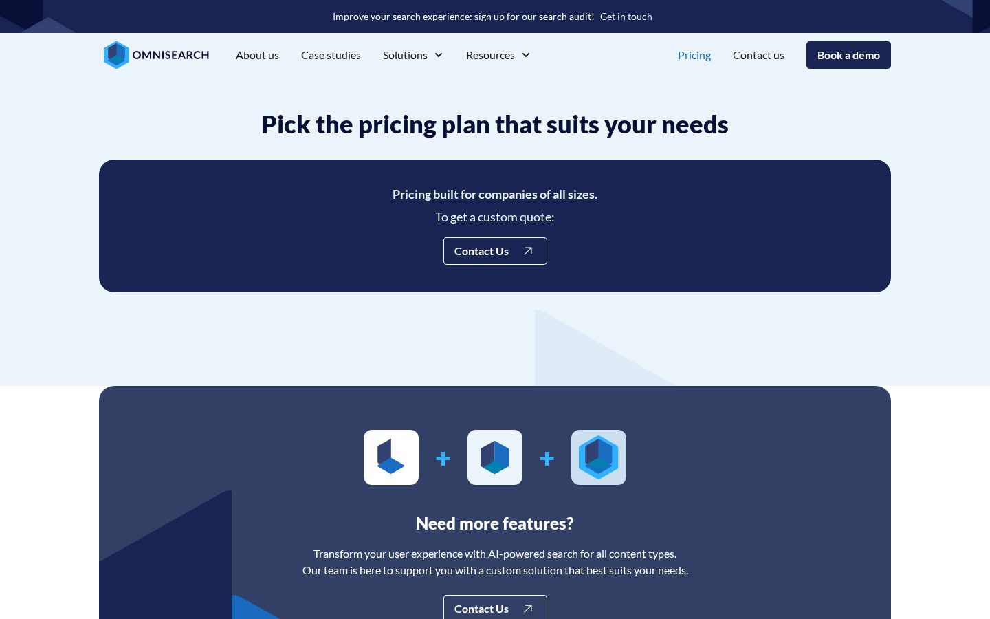 Omnisearch Pricing