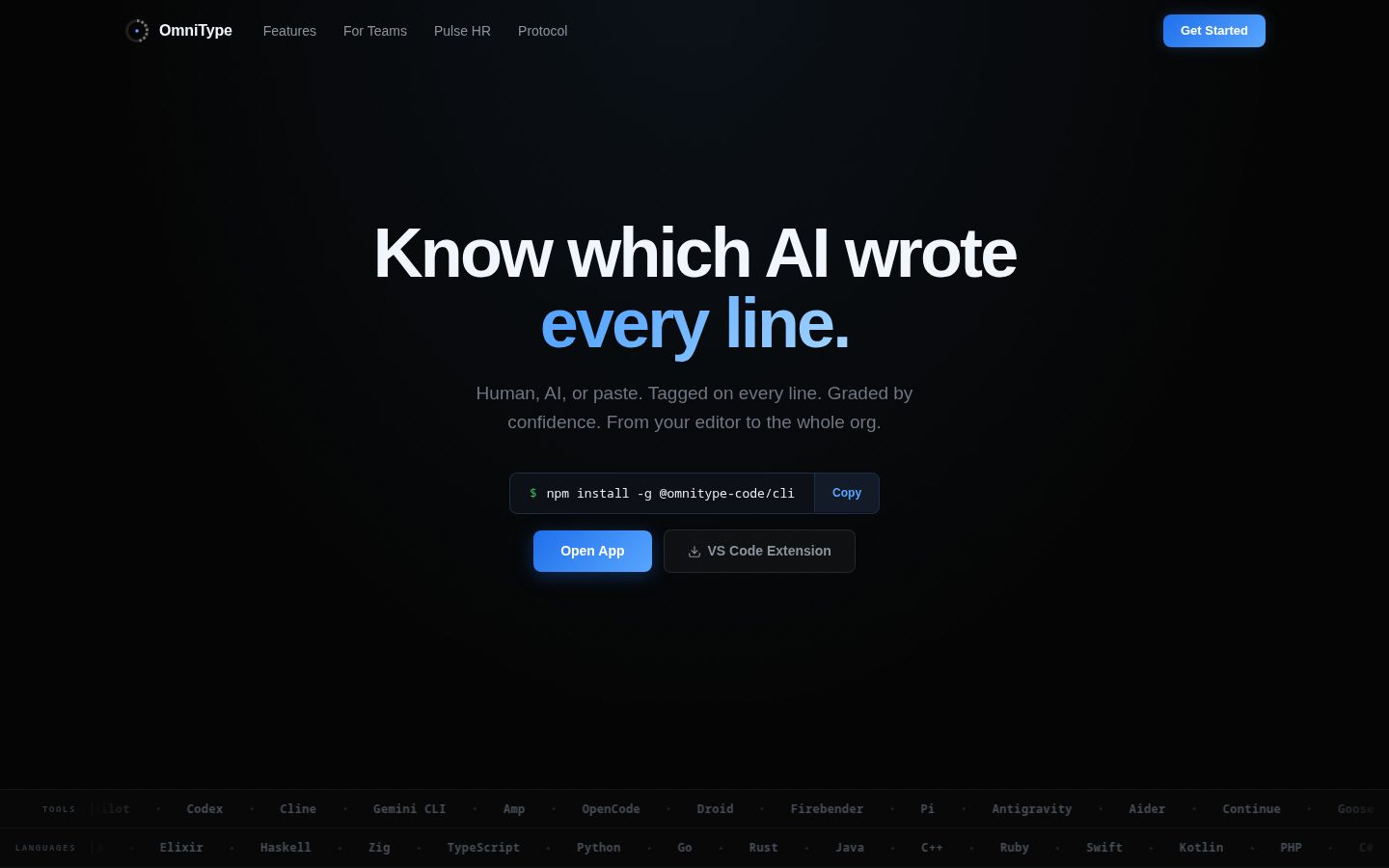 OmniType Homepage
