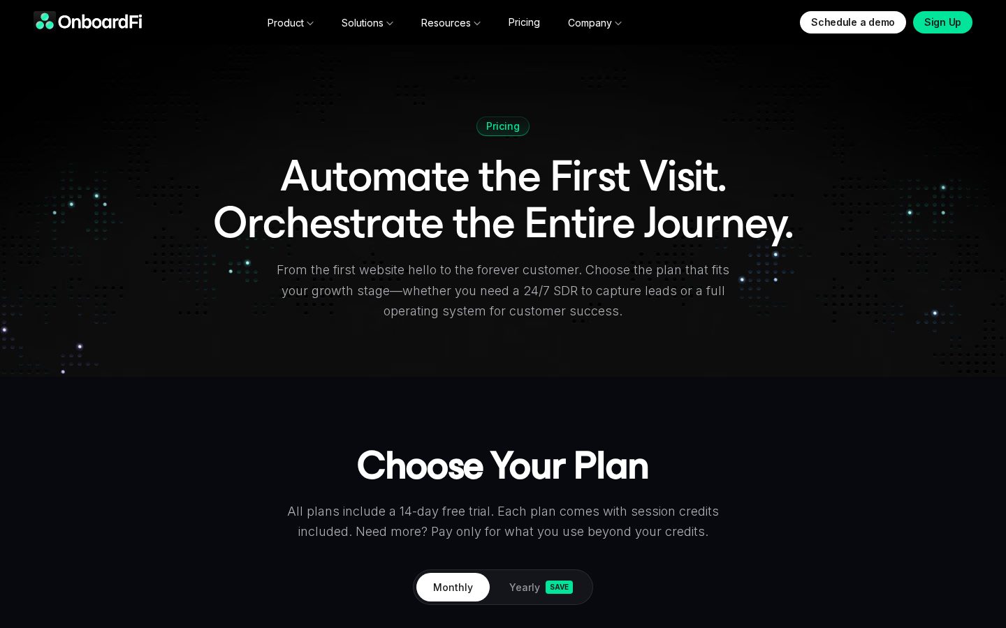 OnboardFi Pricing
