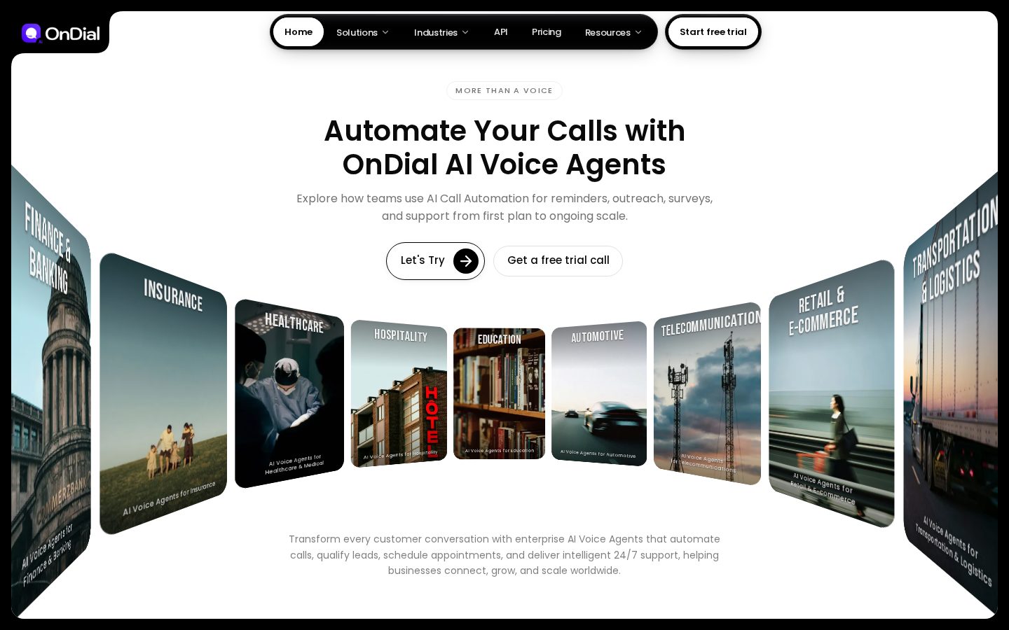 OnDial Private Limited Homepage