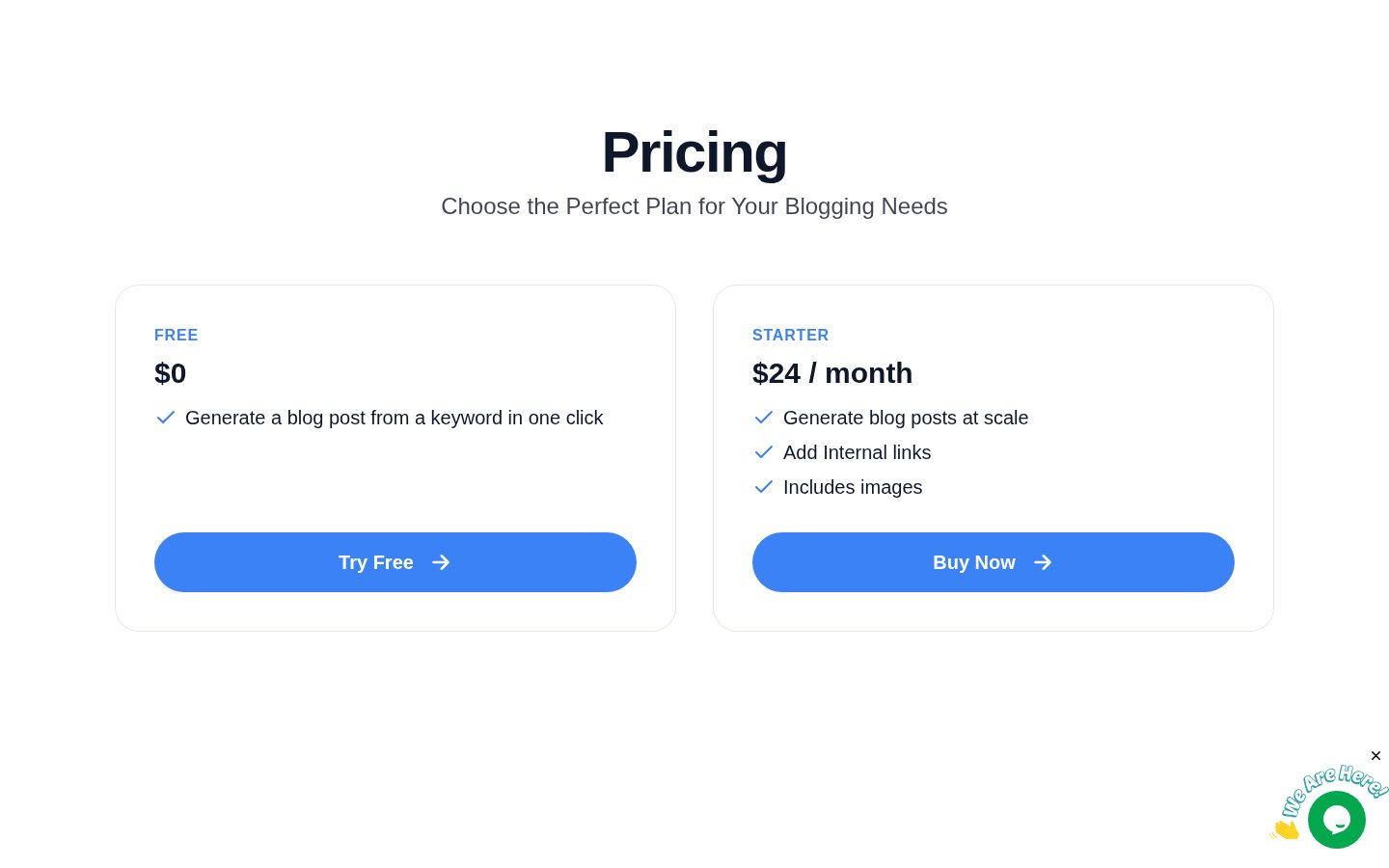 OneClickCopy Pricing
