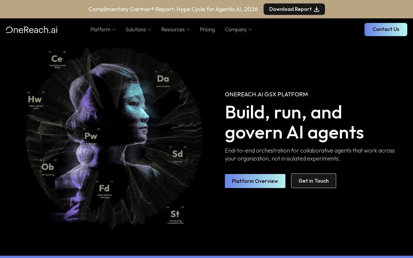 OneReach.ai Homepage