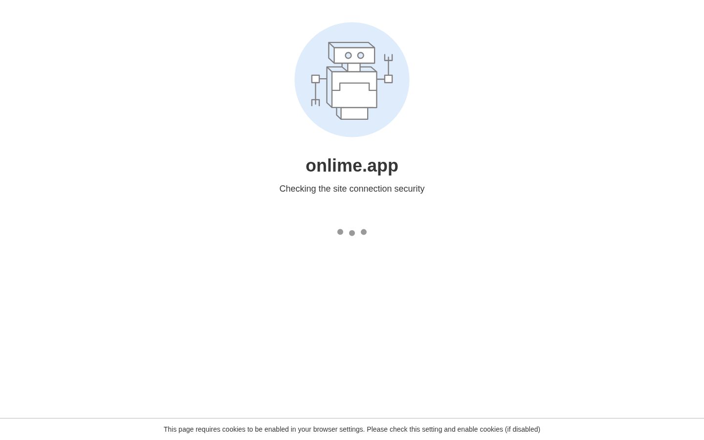 Onlime Homepage