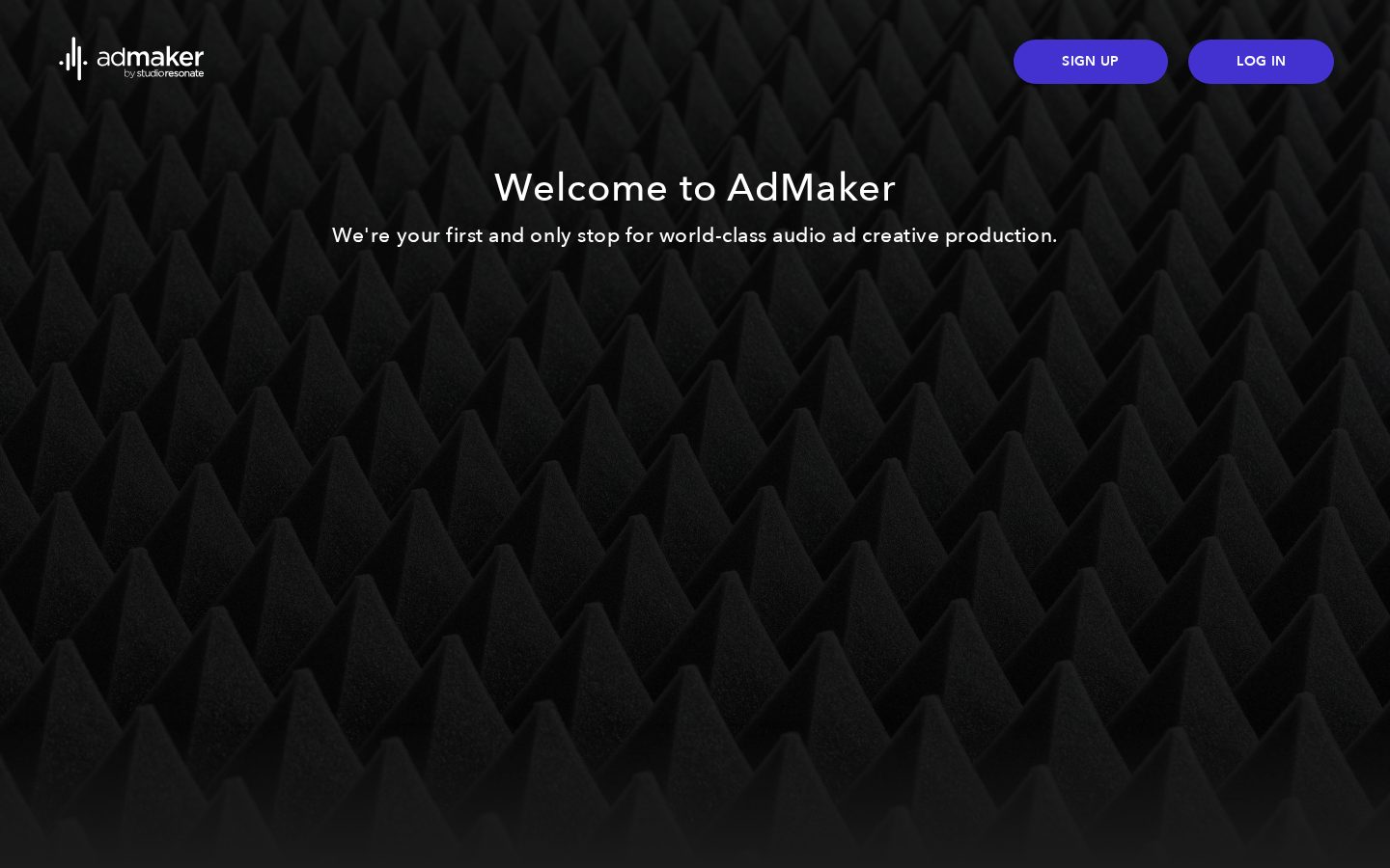 Online Ad Maker Homepage