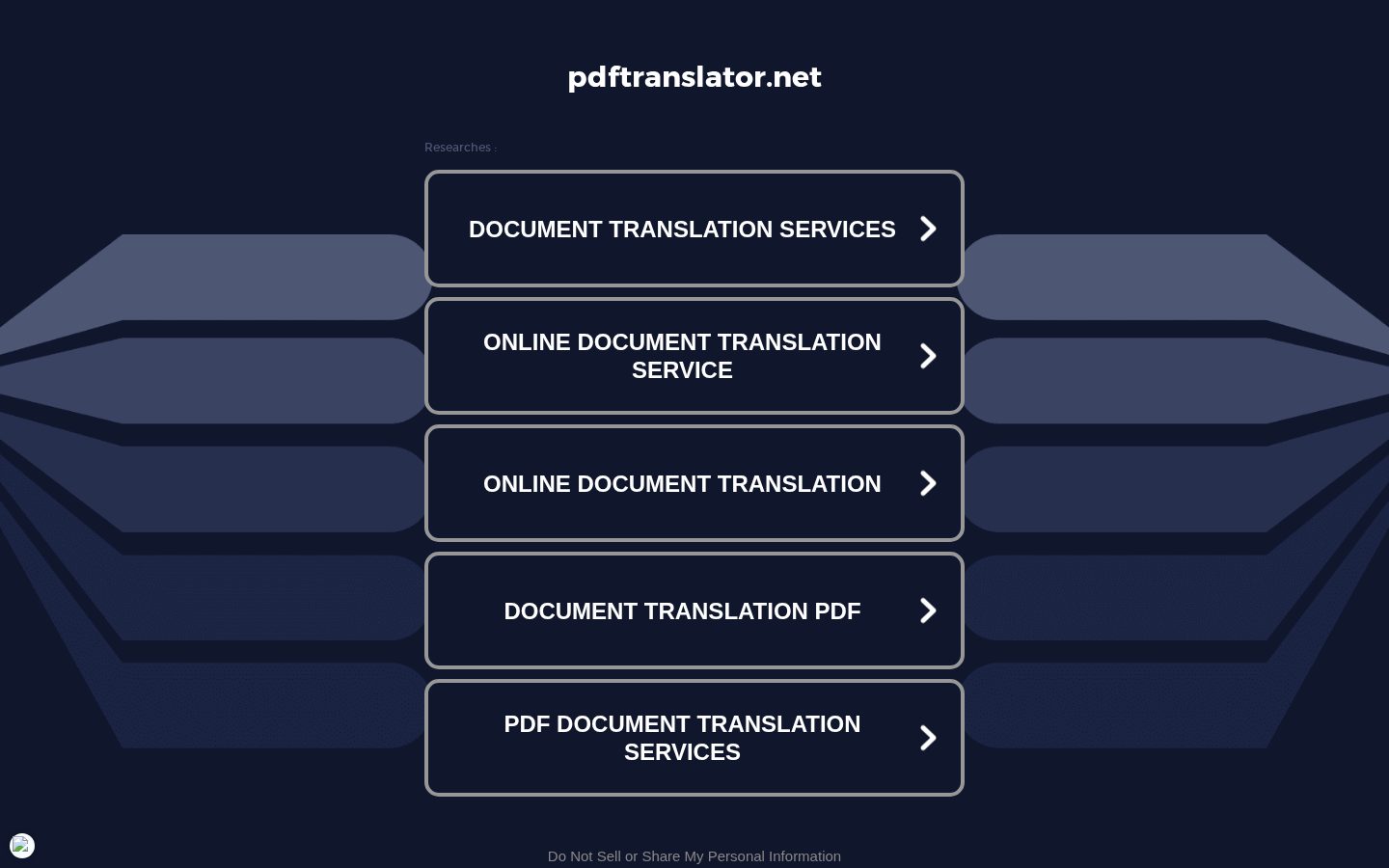 Online Pdf Translator Homepage