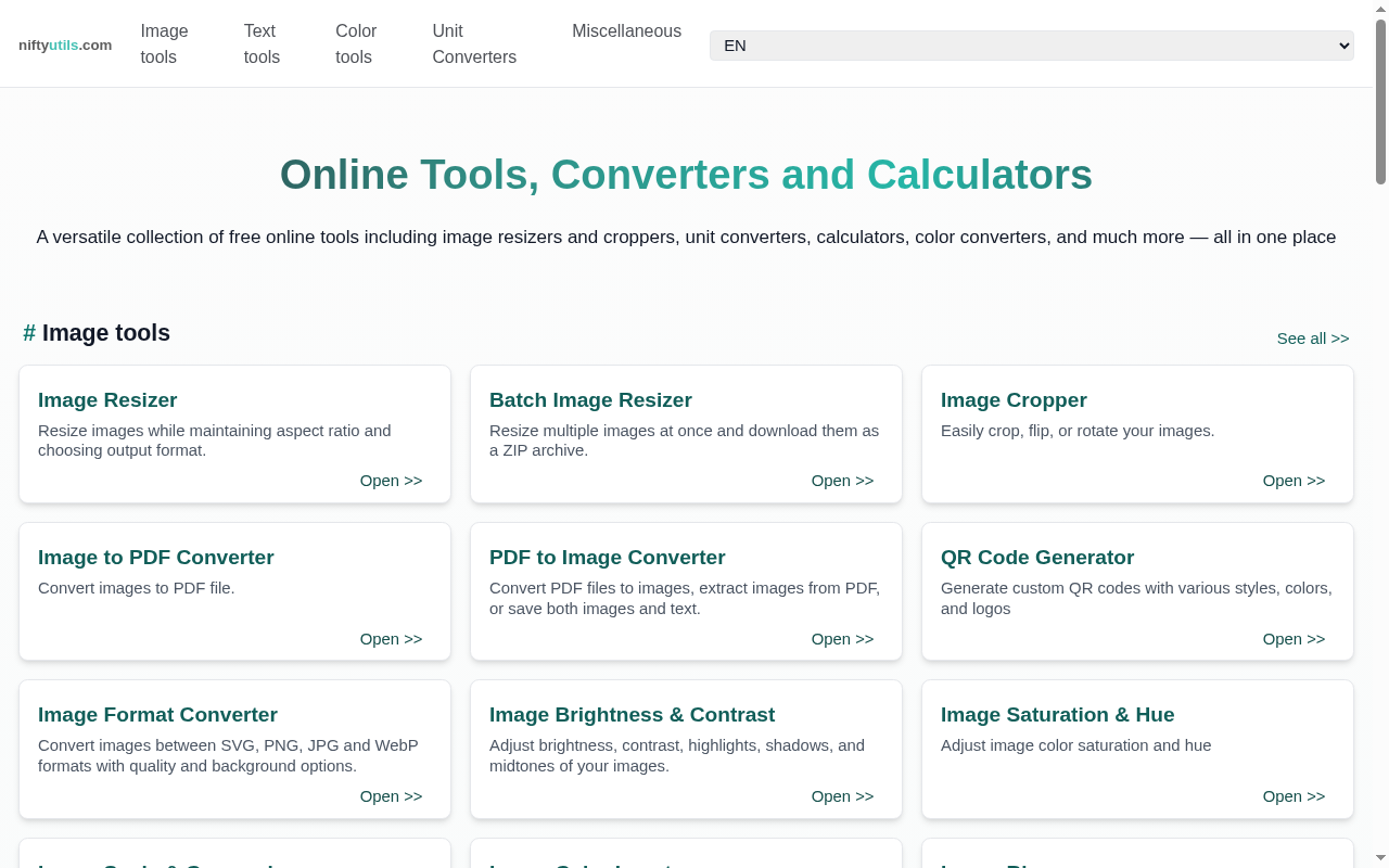 Homepage