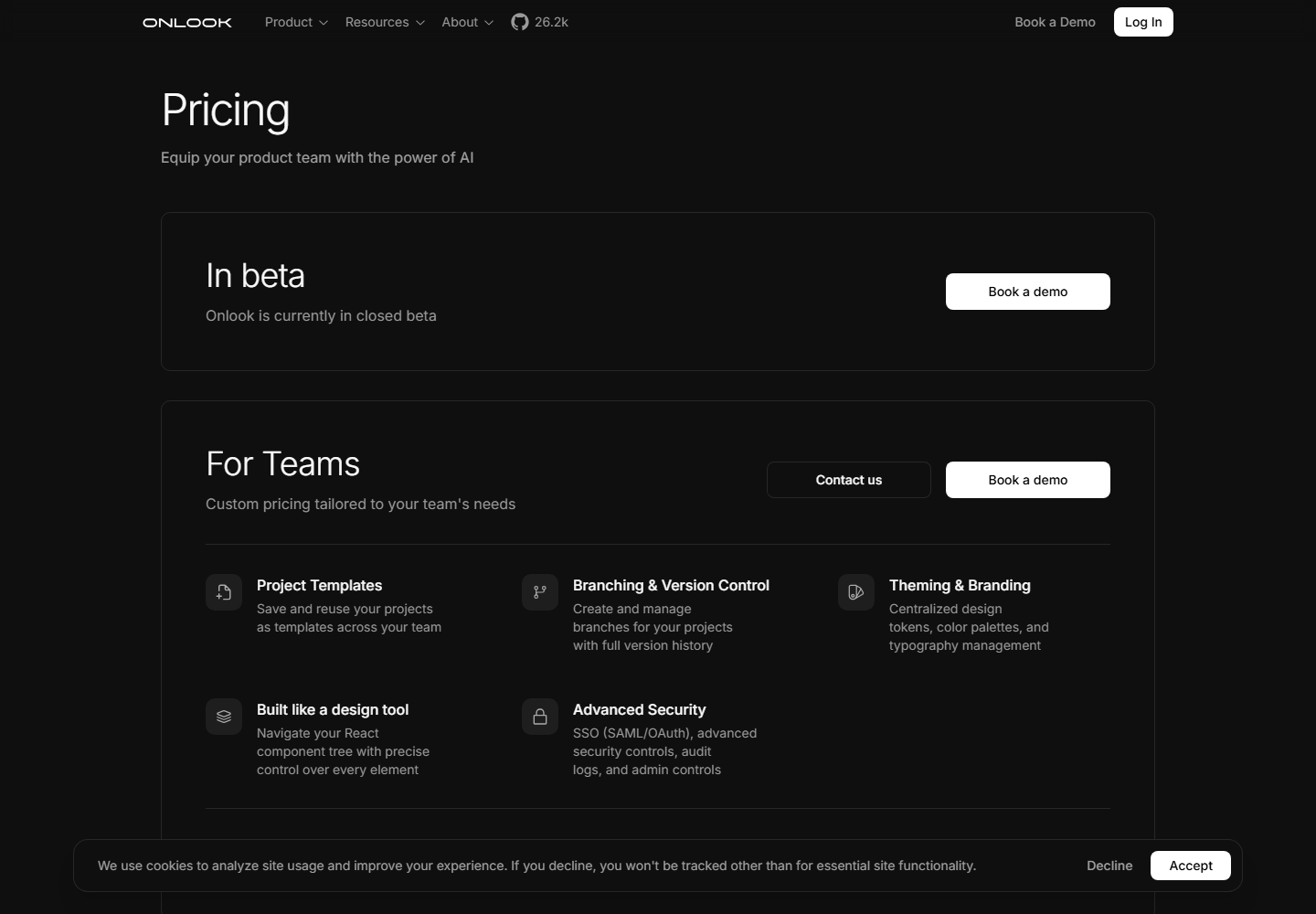 Onlook pricing