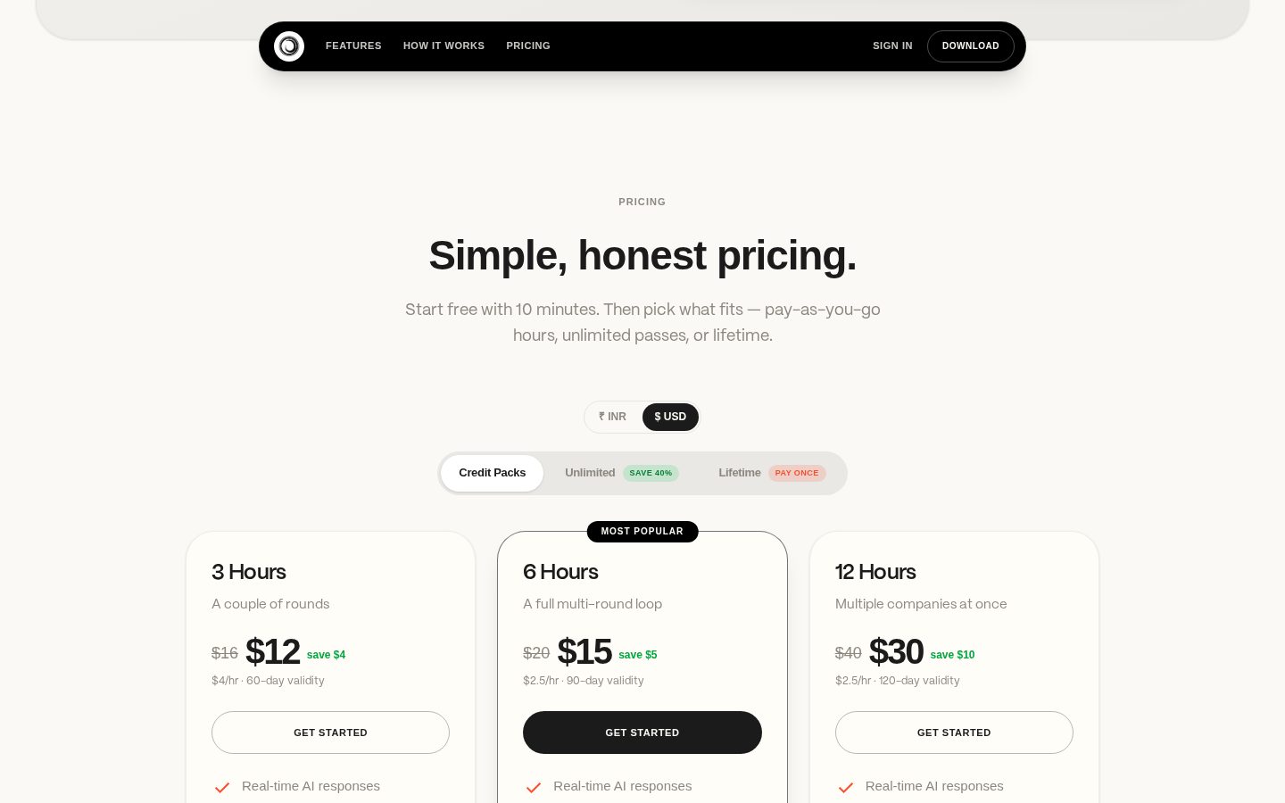 OnlyCheat Pricing