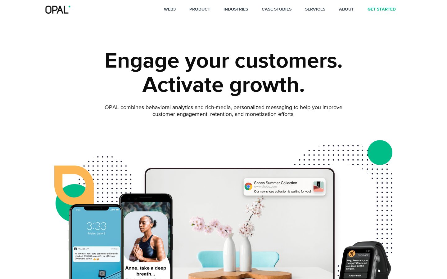 Opal AI Homepage