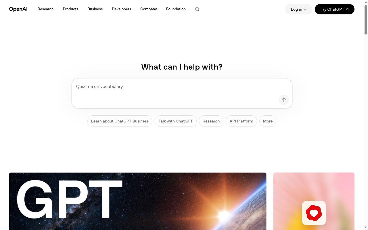 Homepage