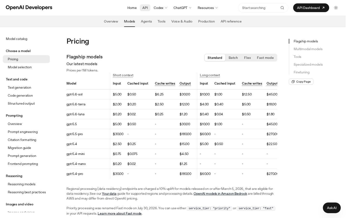 OpenAI WebSocket Mode for Responses API Pricing