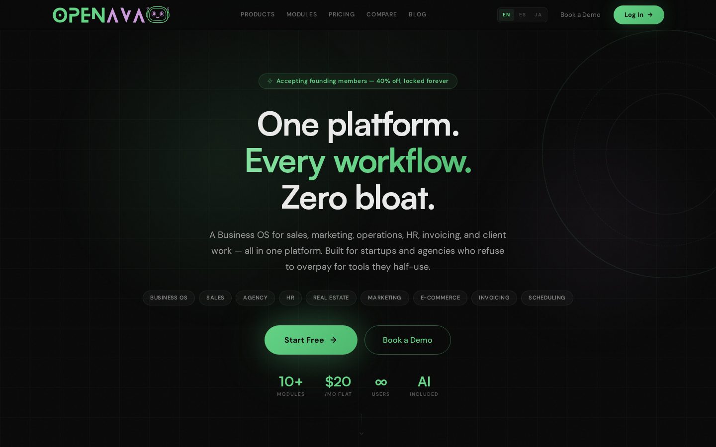 OpenAva Homepage