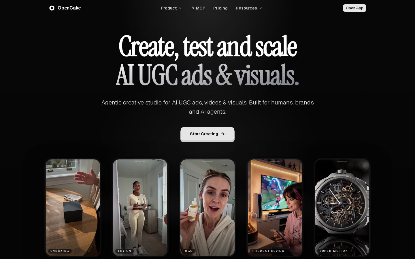 OpenCake Homepage