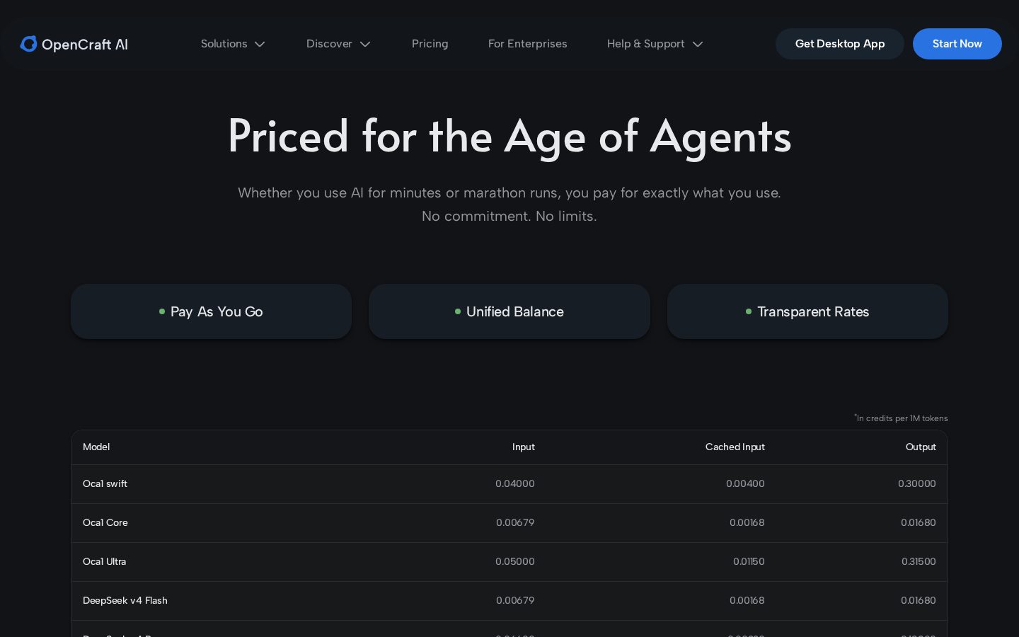OpenCraft AI Pricing