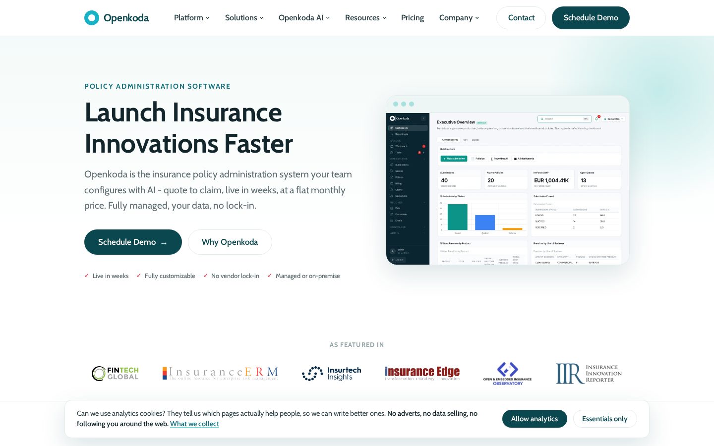 Openkoda Homepage