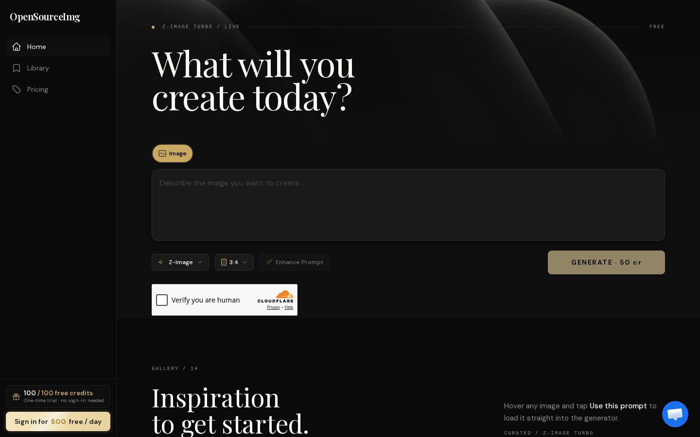 OpenSourceImg Homepage