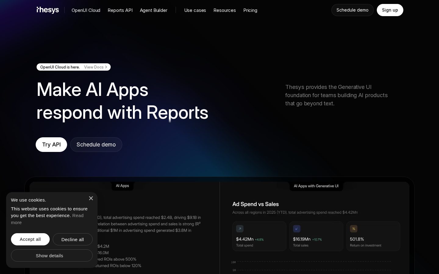 OpenUI Homepage