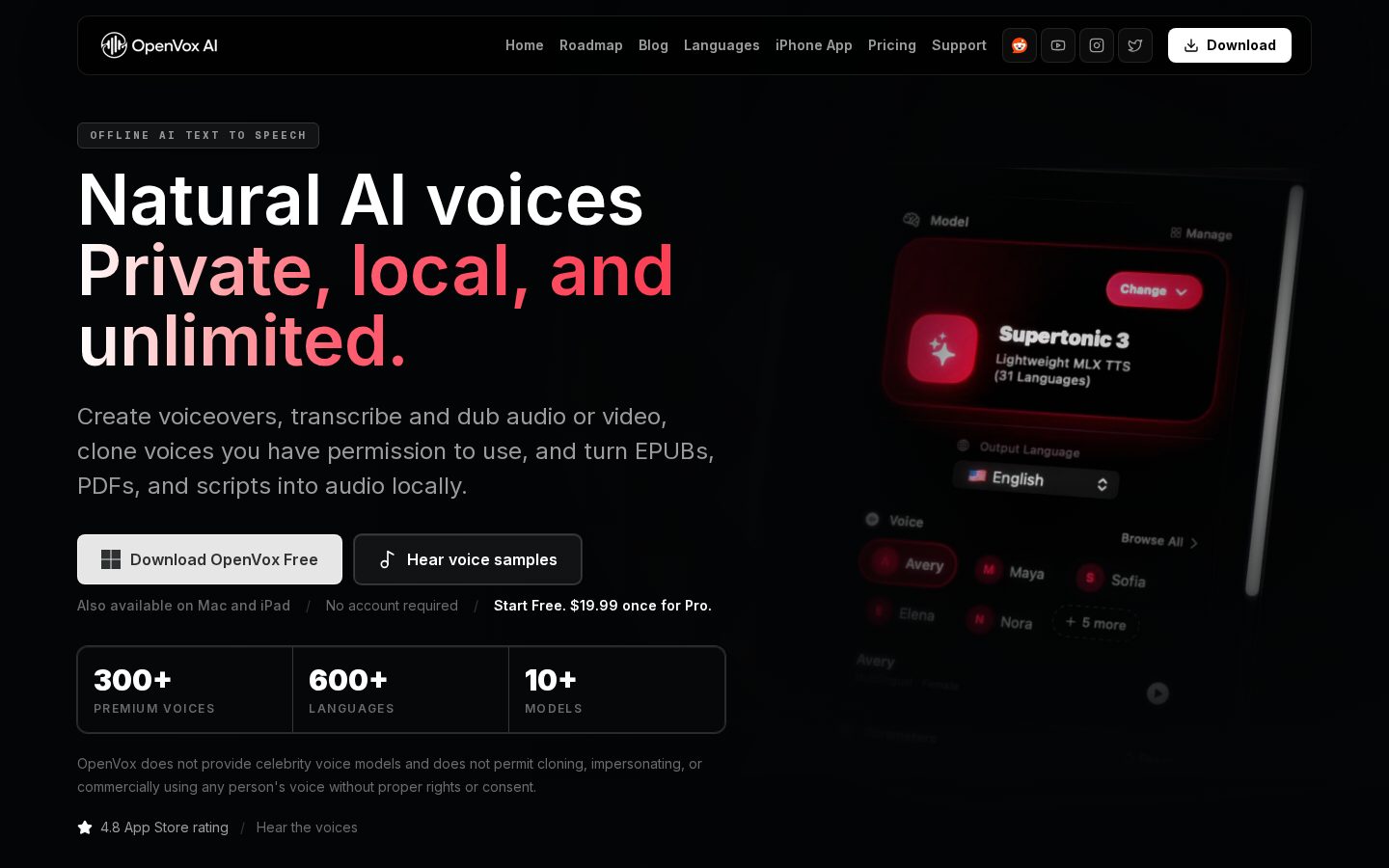 OpenVox Homepage