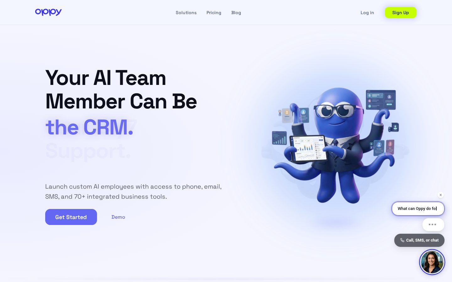 Oppy Homepage