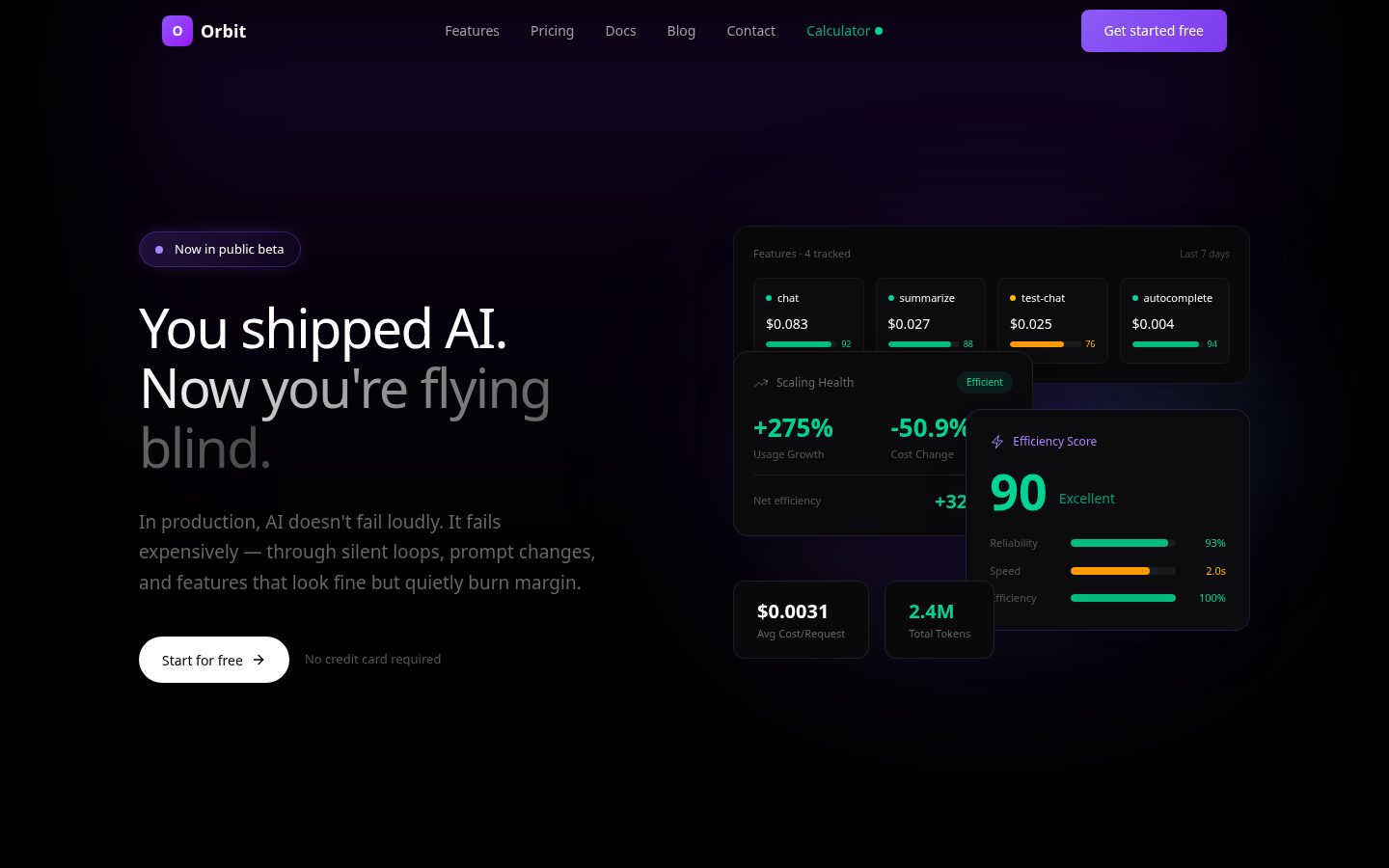 Orbit Homepage