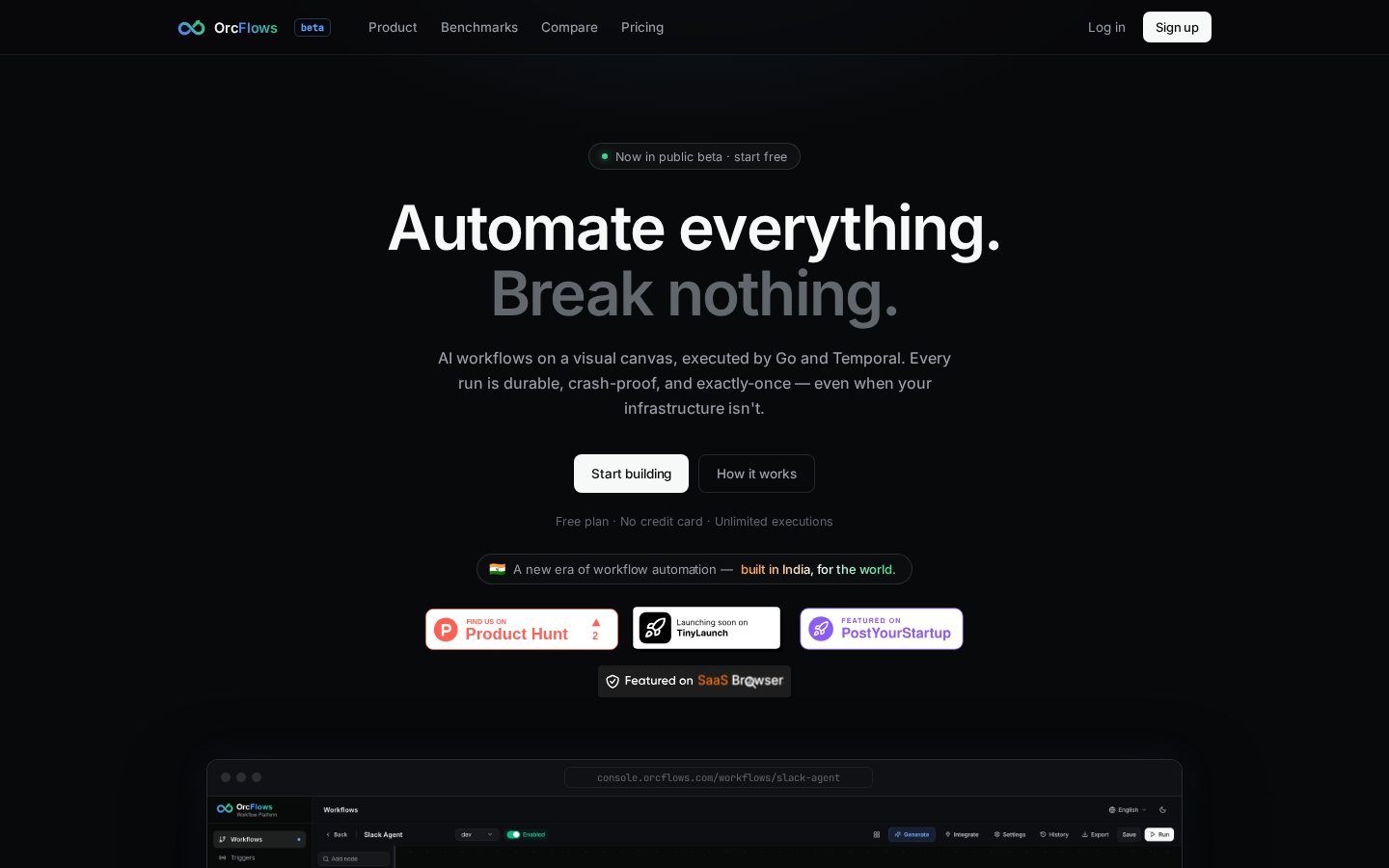 orcflows Homepage