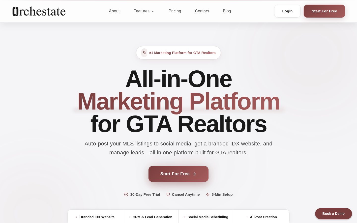 Orchestate Homepage