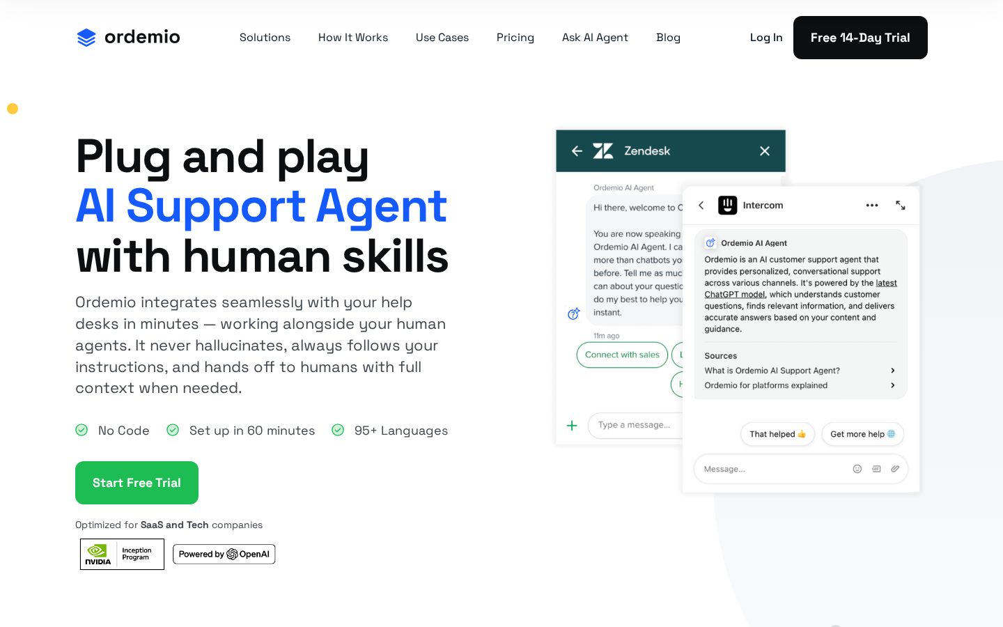 Ordemio Homepage