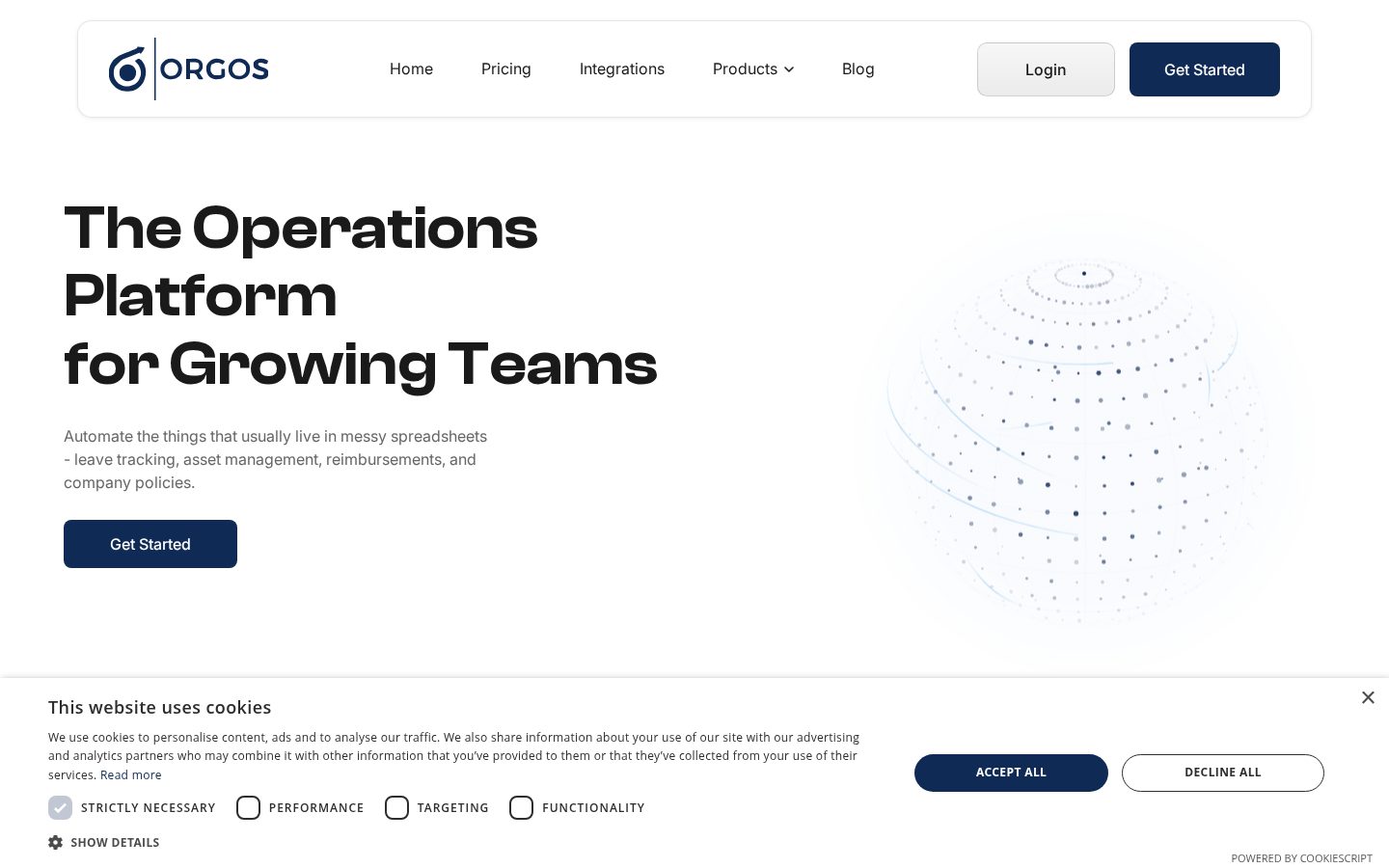 ORGOS Homepage