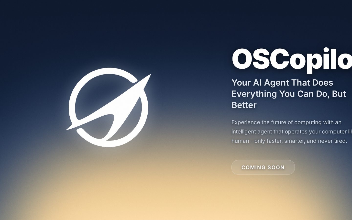 OS Copilot Homepage