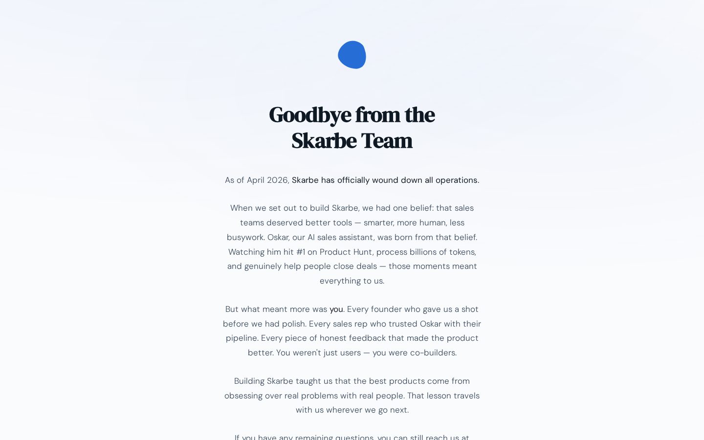 Oskar by Skarbe Homepage