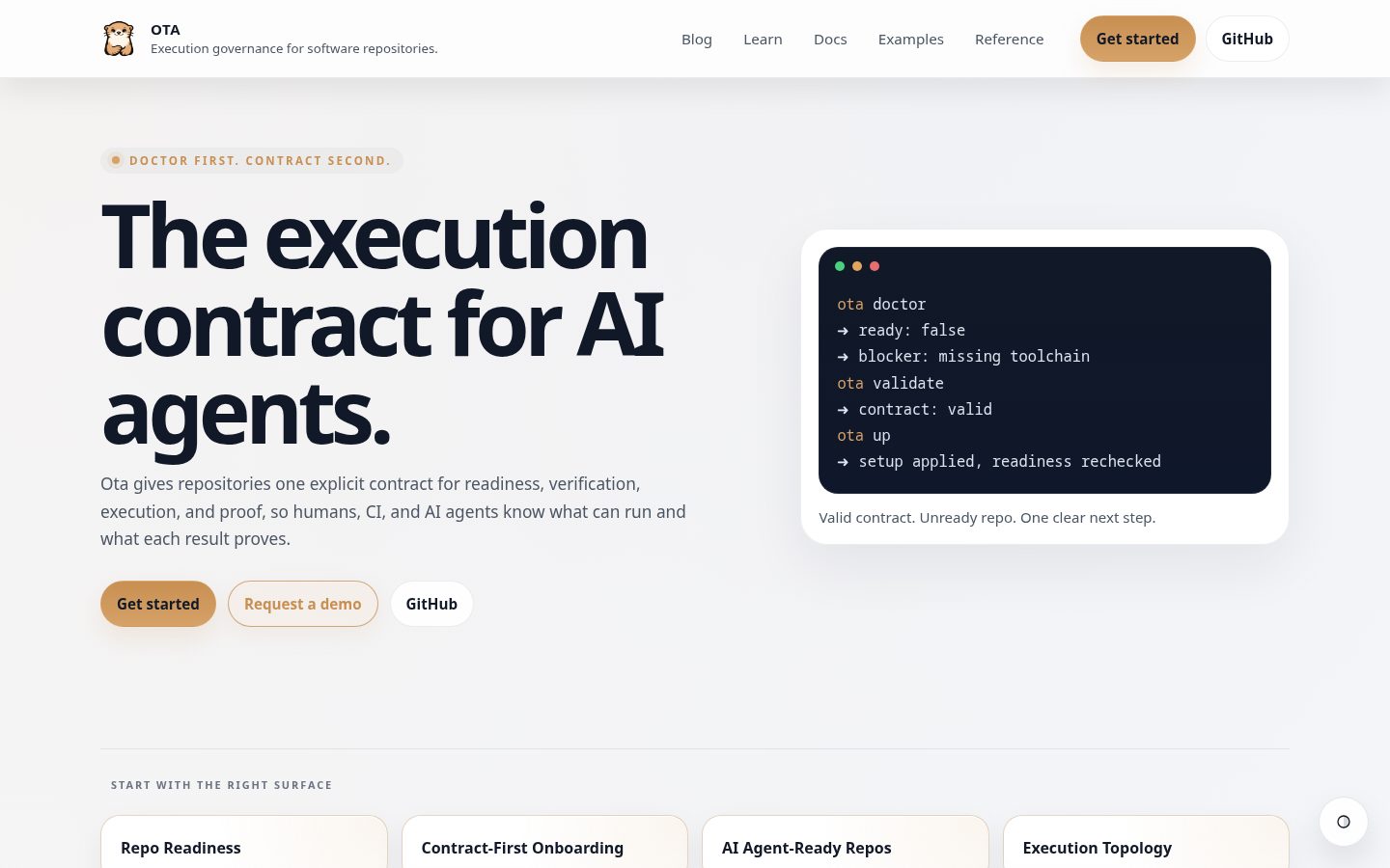 Ota Homepage