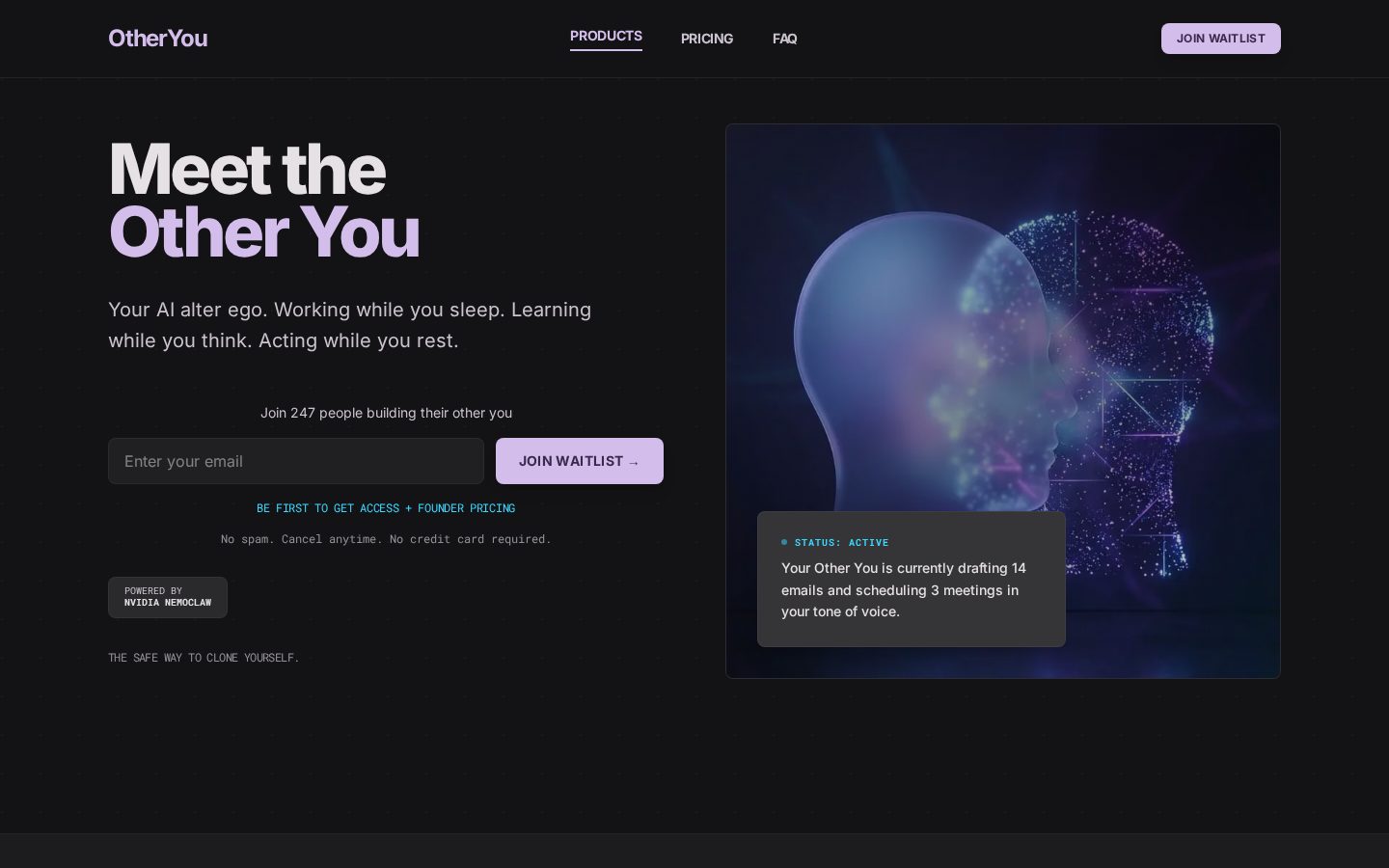OtherYou Homepage