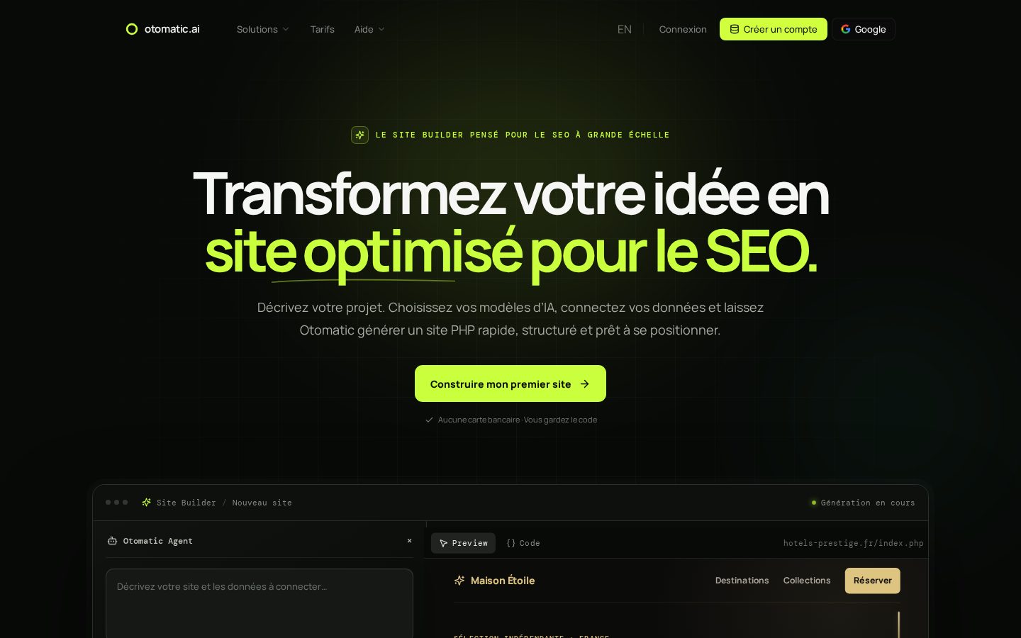 Otomatic Homepage