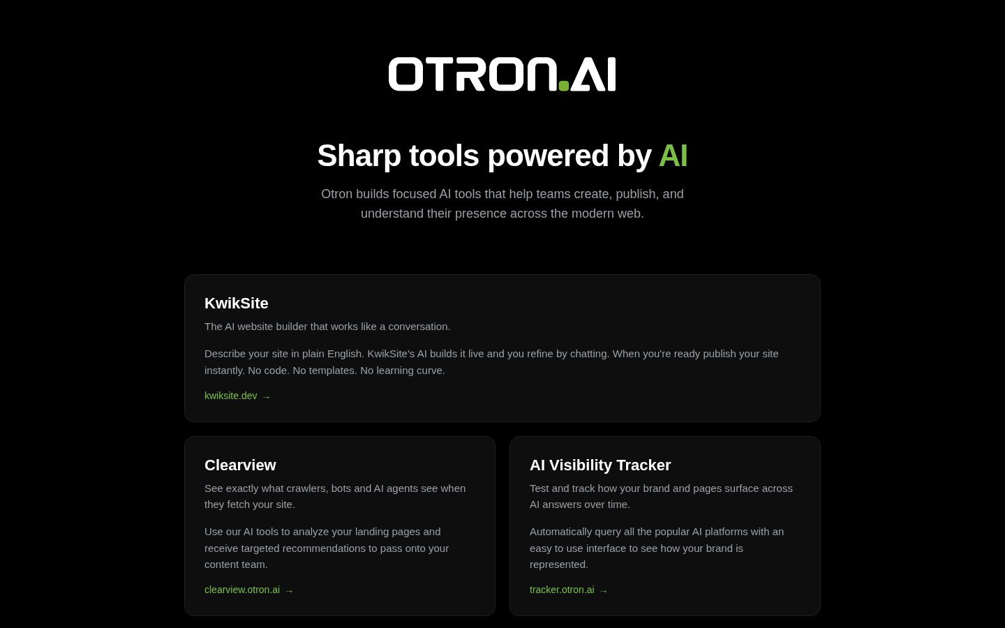 Otron Homepage