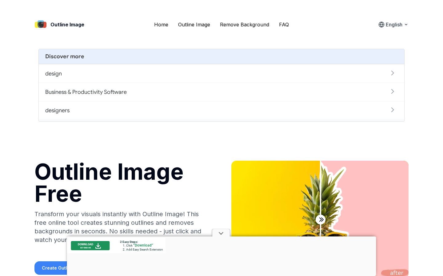 Outline Image Homepage
