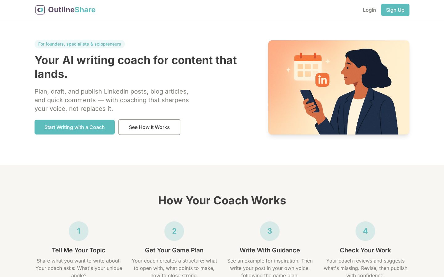 OutlineShare Homepage