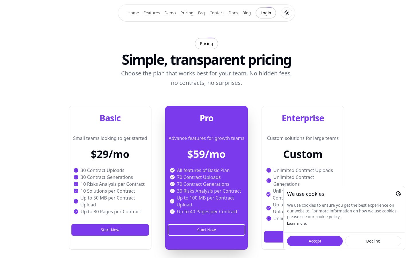 OutRiskAI Pricing