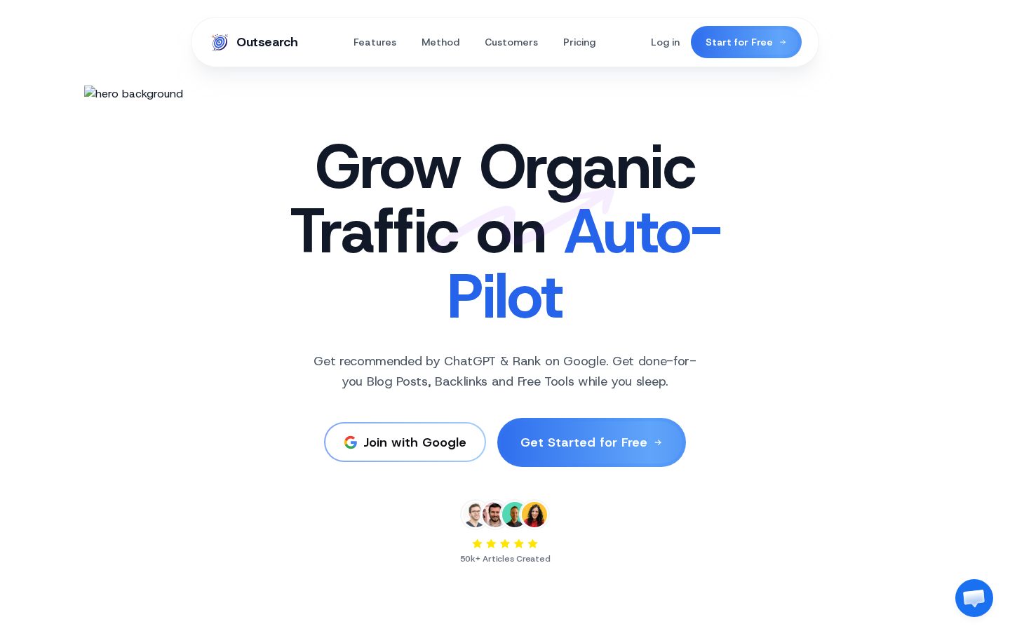 Outsearch Homepage