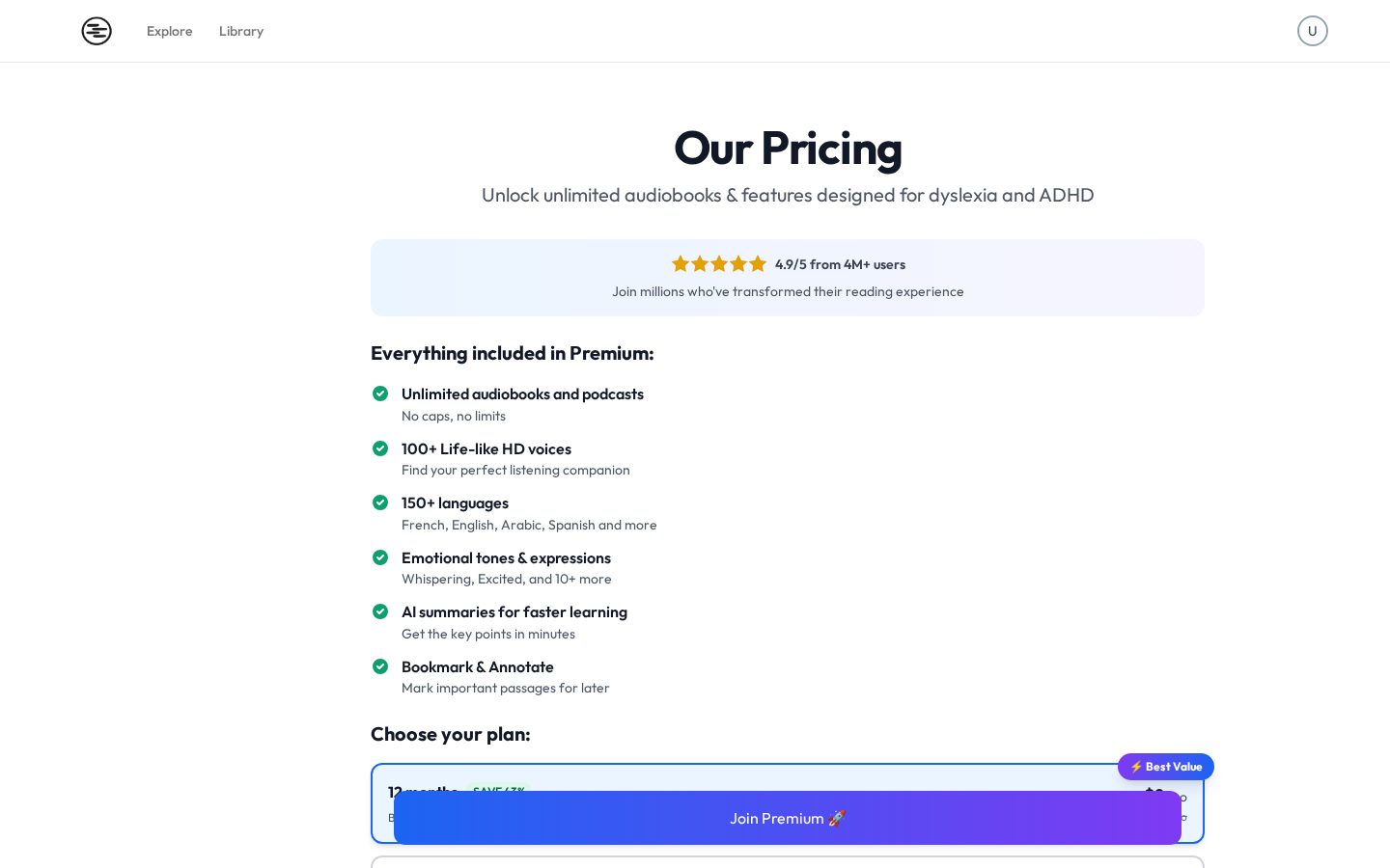 Outtloud Pricing