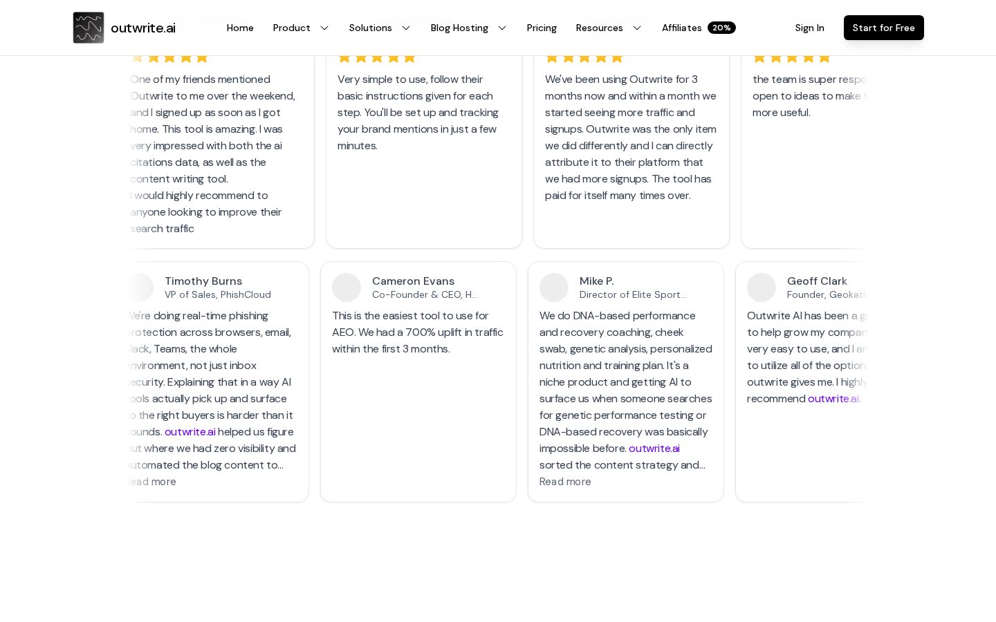 Outwrite.ai Pricing