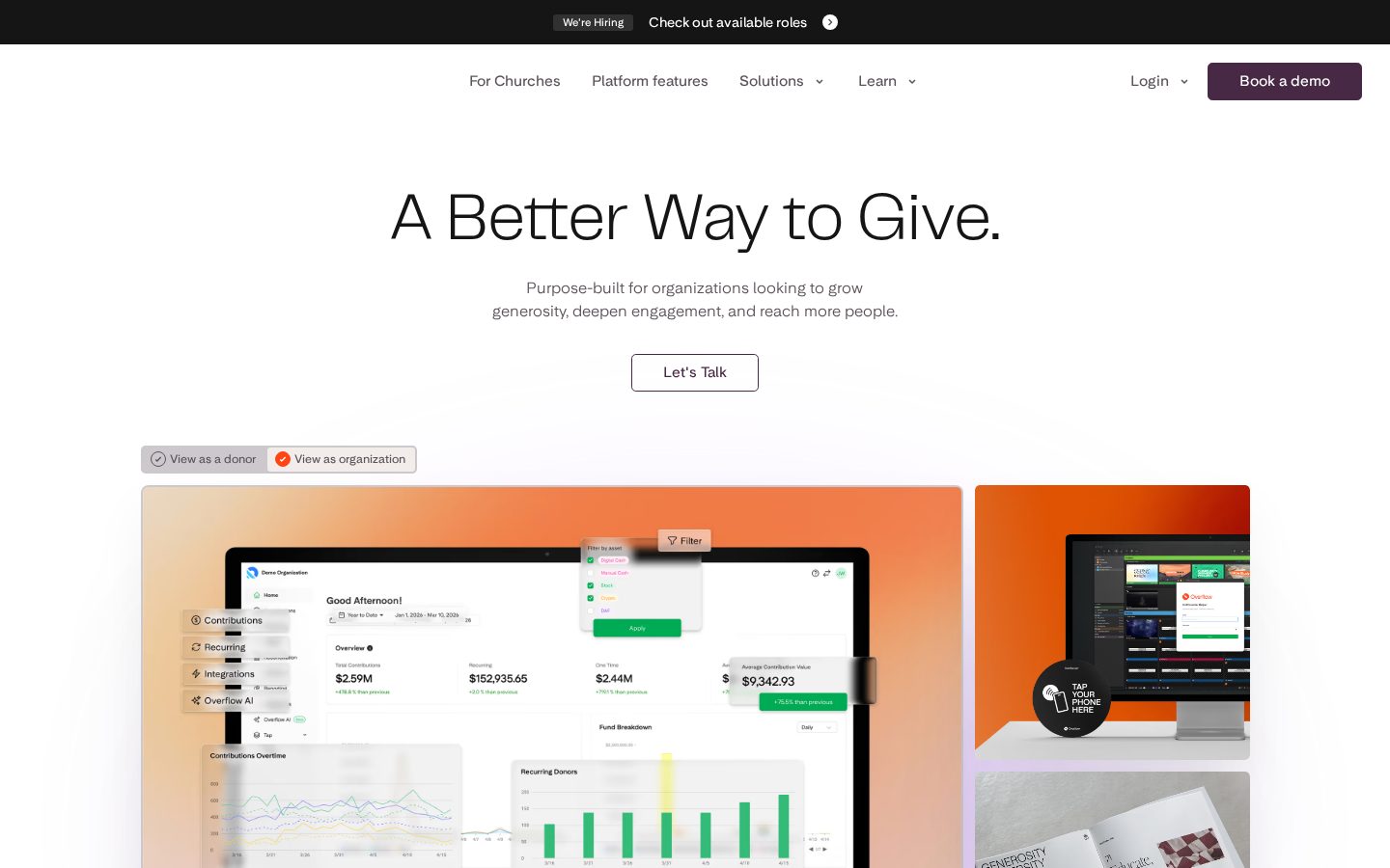 Overflow AI Homepage
