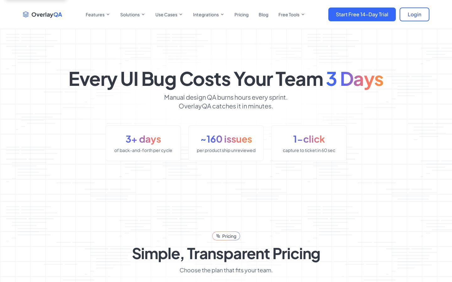OverlayQA Pricing